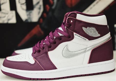 jordan 1 high bordeaux shoes.